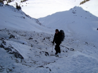 Crown Butte Avalanche Path